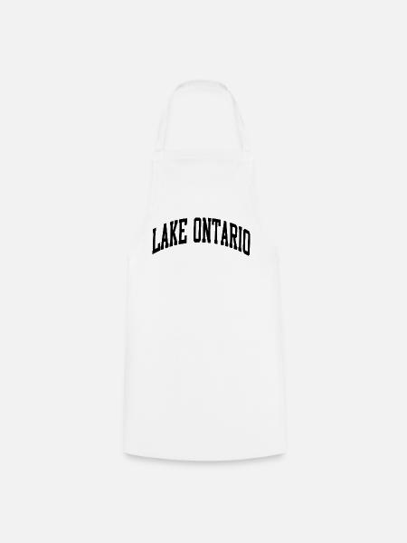 Lake Ontario Die Großen Seen Immer und Ewig - Kochschürze - Weiß