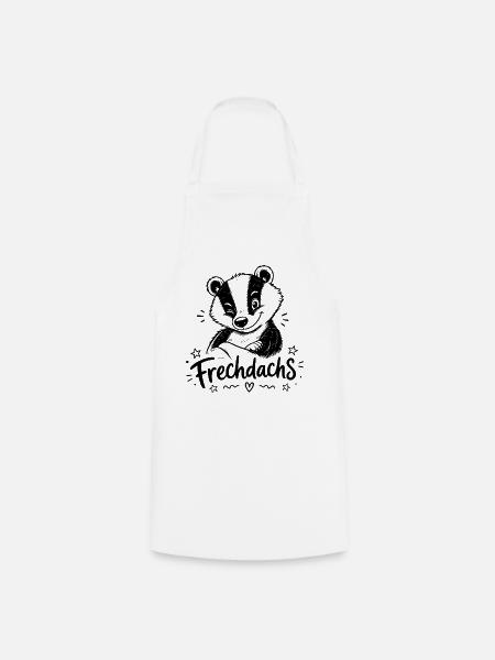 Frechdachs - Kochschürze - Weiß