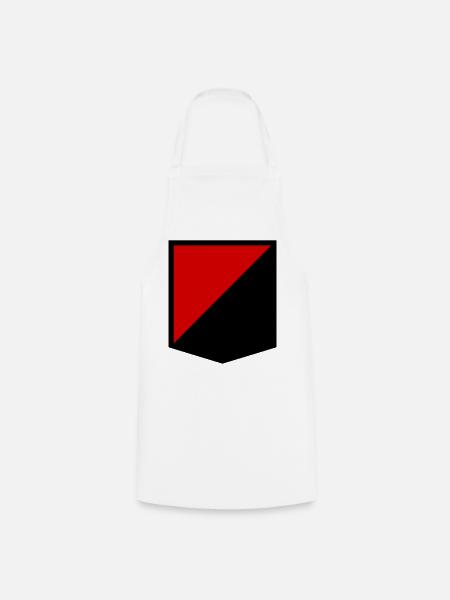 Anarcho - Kochschürze - Weiß