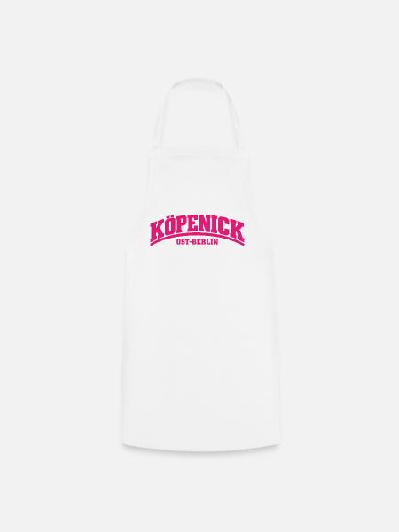 Köpenick - Ost-Berlin - Bezirk - Deutschland - Kochschürze - Weiß