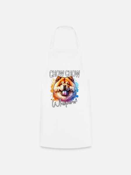 Chowchow Flüsterer - Kochschürze - Weiß