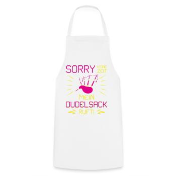 Dudelsackspieler Dudelsack Männer Geschenk - Kochschürze - Weiß - Vorne - AI Model Male 185 dark (185cm)