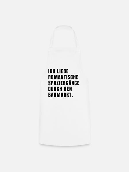 Geschenk für Heimwerker witzig - Kochschürze - Weiß