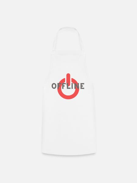 Offline - Kochschürze - Weiß