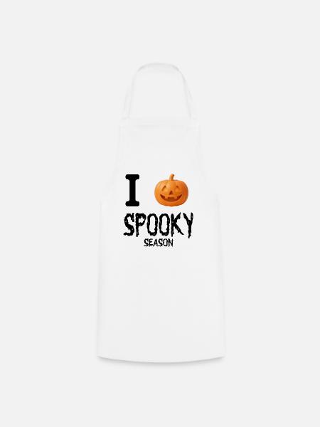Ich liebe die Spooky Season - Kochschürze - Weiß