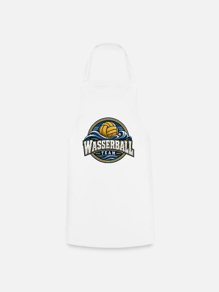 Wasserball Team Logo - Kochschürze - Weiß