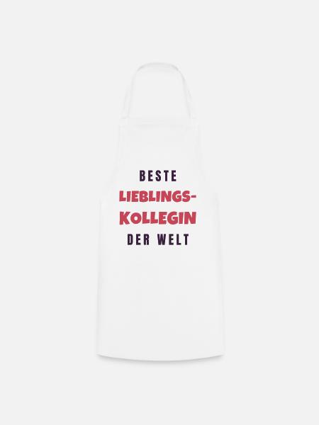 Beste Lieblingskollegin der Welt - Kochschürze - Weiß