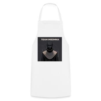 Team Insomnia Dunkle Robe Vision - Kochschürze - Weiß - Vorne - AI Model Male 185 dark (185cm)