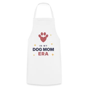 In meiner Dogmom-Ära - Kochschürze - Weiß - Vorne - AI Model Male 185 dark (185cm)