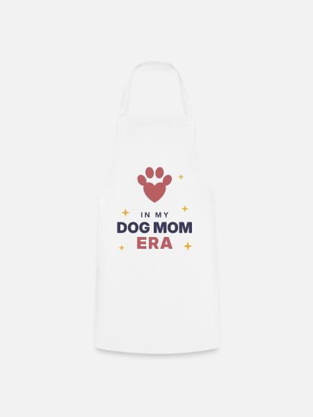 In meiner Dogmom-Ära - Kochschürze - Weiß
