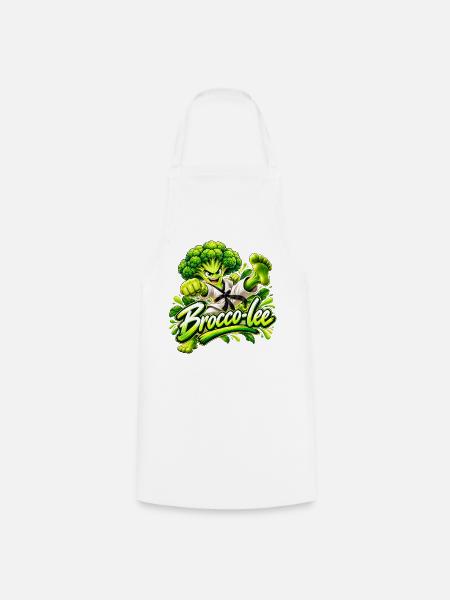 Brocco-Lee Karate Kraft - Kochschürze - Weiß