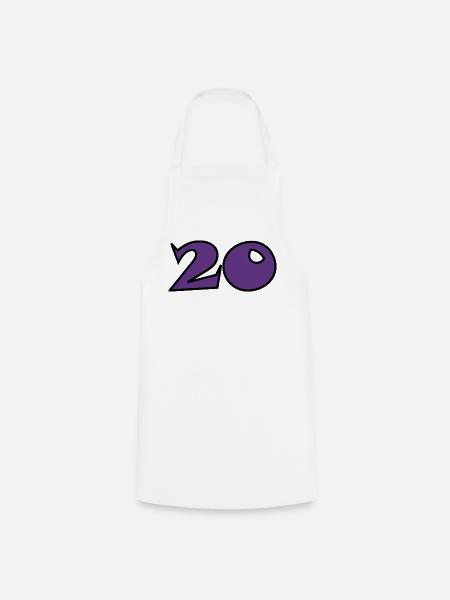 20 - Kochschürze - Weiß