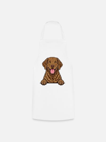 Chesapeake Bay Retriever - Kochschürze - Weiß