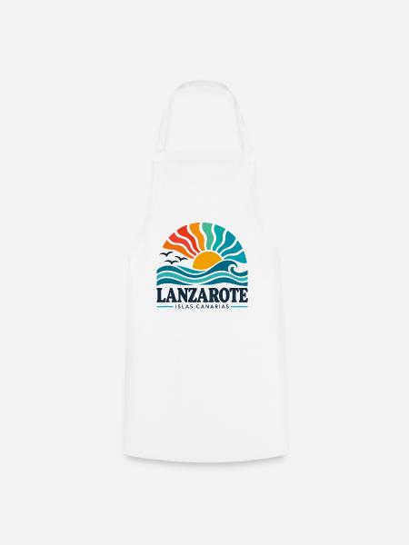 Lanzarote - Islas Canarias - Kanaren - Spanien - Kochschürze - Weiß