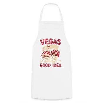 Vegas Is Always A Good Idea Las Vegas Casino - Kochschürze - Weiß - Vorne - AI Model Male 185 dark (185cm)