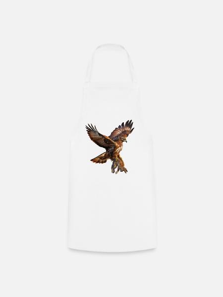 Steinadler - Kochschürze - Weiß