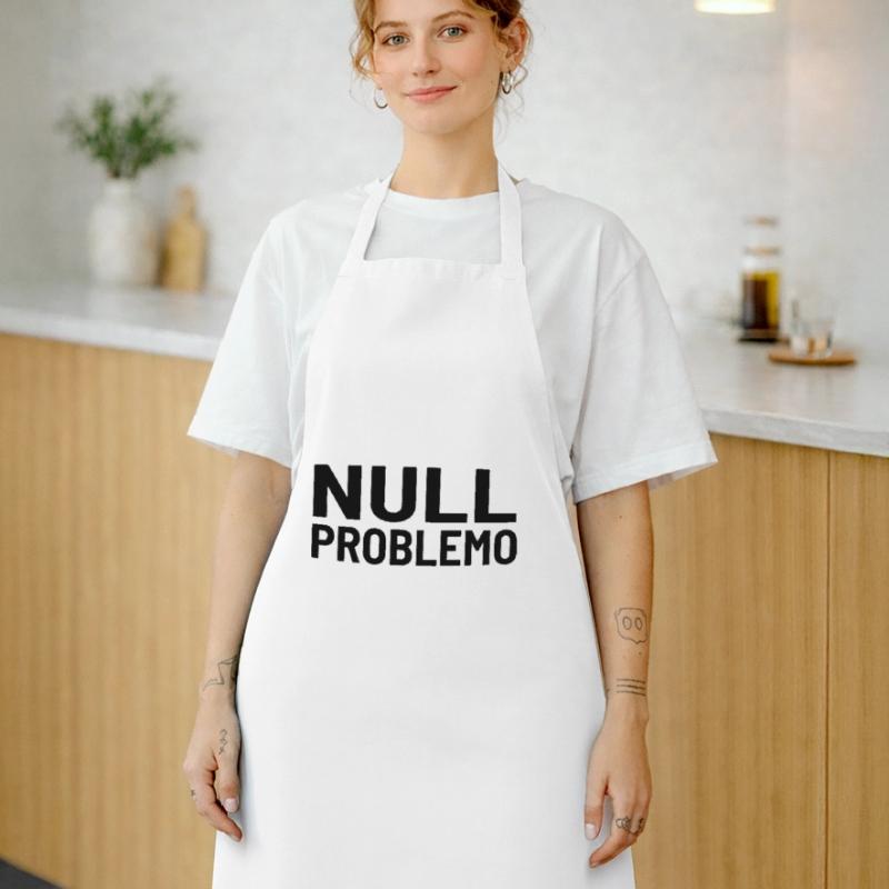 Zero problem, no problem Cooking Apron