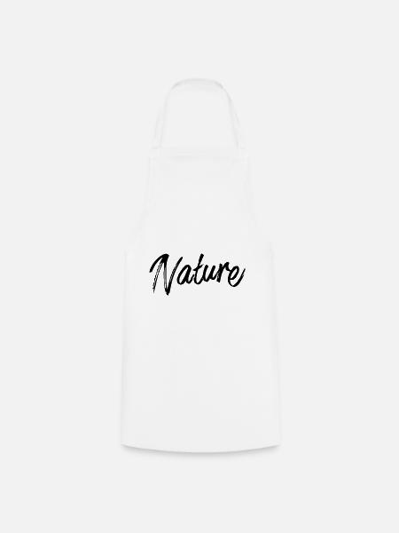 Nature - Kochschürze - Weiß
