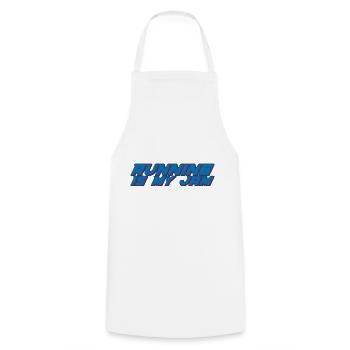 Running Is My Jam 2 - Cooking Apron - white - Front - AI Model Male 185 dark (185cm)