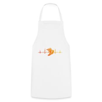 Cycling Mountain Bike Mountain Bike MTB Women - Cooking Apron - white - Front - AI Model Male 185 dark (185cm)