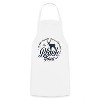 Black Forest - Cooking Apron - white - Front - AI Model Male 185 dark (185cm)