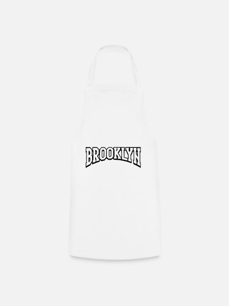 Brooklyn - Kochschürze - Weiß
