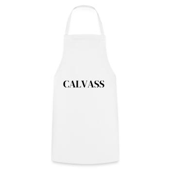 calvass - Tablier de cuisine - blanc - Devant - AI Model Male 185 dark (185cm)
