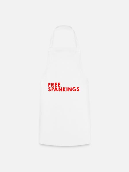 Free Spankings 4 - Kochschürze - Weiß