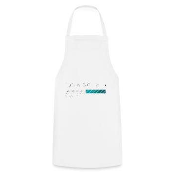 Dentist Dental Assistant Braces I Gift - Cooking Apron - white - Front - AI Model Male 185 dark (185cm)