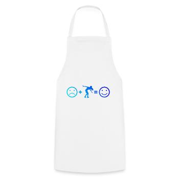 Roller Skates Skate Men Roller Skating Roller S - Cooking Apron - white - Front - AI Model Male 185 dark (185cm)