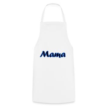 SCHÖNEN MUTTERTAG. MAMA. MUTTERTAG - Kochschürze - Weiß - Vorne - AI Model Male 185 dark (185cm)