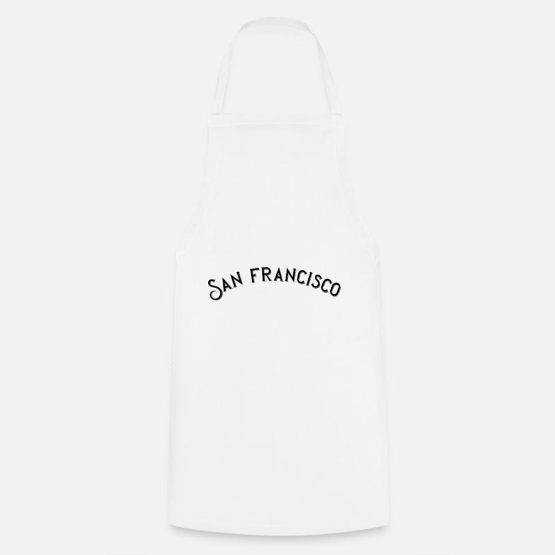San Francisco - Cooking Apron - white