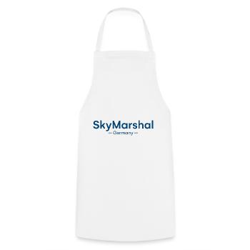Sky Marshal Germany Luftfahrt - Kochschürze - Weiß - Vorne - AI Model Male 185 dark (185cm)