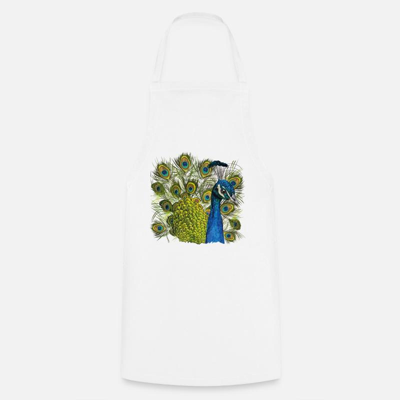 Paon - Tablier de cuisine - blanc