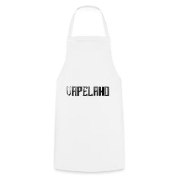 Vapeland - Tablier de cuisine - blanc - Devant - AI Model Male 185 dark (185cm)