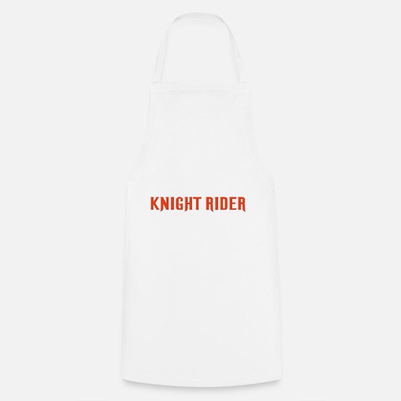Knight Rider Logo - Cooking Apron - white