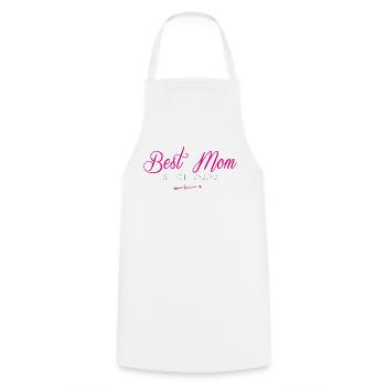 Best Mom Since 2020 - Cooking Apron - white - Front - AI Model Male 185 dark (185cm)