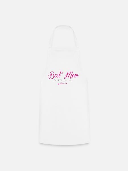 Best Mom Since 2020 - Cooking Apron - white