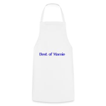 GRANNY. MOTHER's DAY. HAPPY BIRTHDAY GRANNY. I LOVE YOU - Cooking Apron - white - Front - AI Model Male 185 dark (185cm)