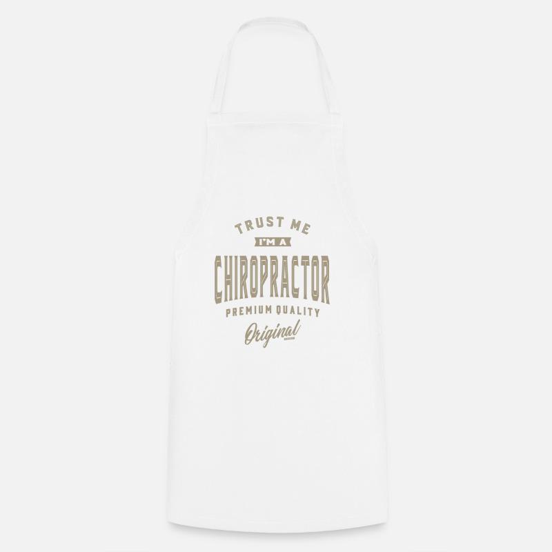 I'm a Chiropractor - Cooking Apron - white