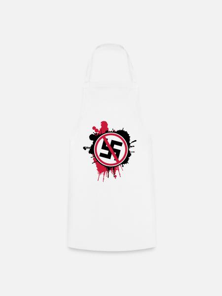 Contre les nazis - Tablier de cuisine - blanc