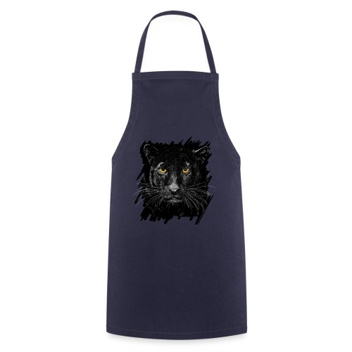 Schwarzer Panther - Kochschürze
