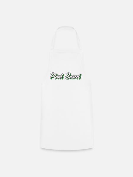 Plant Based - Kochschürze - Weiß