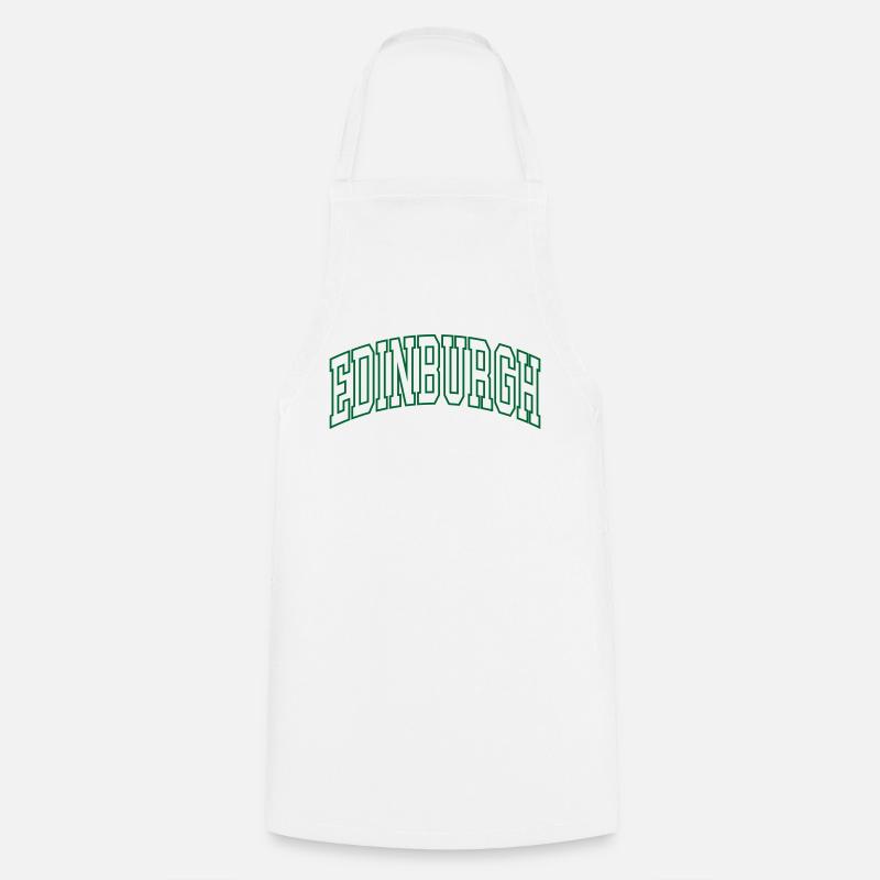 Edimbourg - Tablier de cuisine - blanc