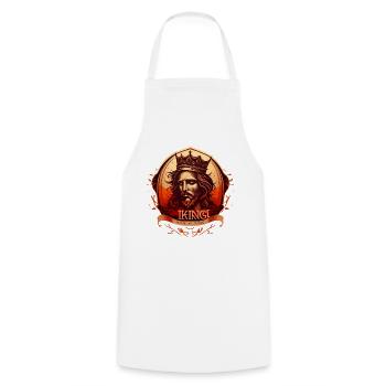 Jesus Christ of Nazareth Faith Bible Jesus - Cooking Apron - white - Front - AI Model Male 185 dark (185cm)