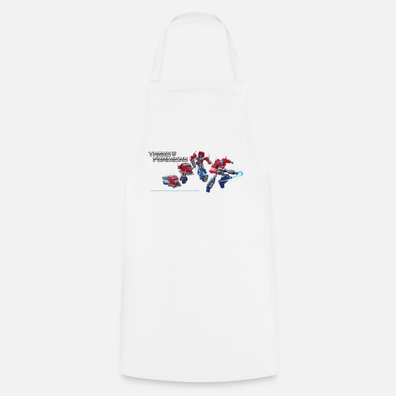 Transformers Optimus Prime Transformation - Cooking Apron - white