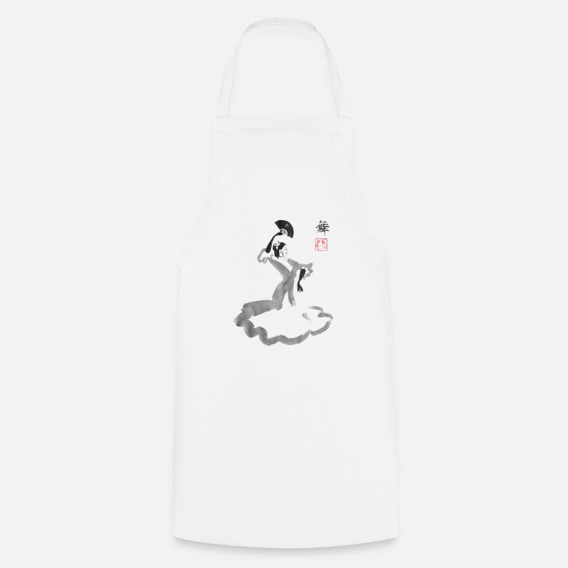 spanish dancer - Tablier de cuisine - blanc