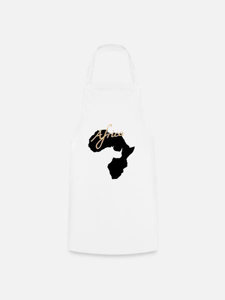 Africa Afrika - Kochschürze - Weiß