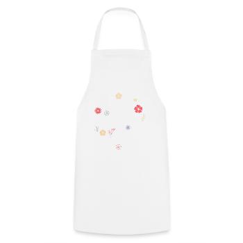 Mommy, mother, Mom, Mothers Day - Cooking Apron - white - Front - AI Model Male 185 dark (185cm)