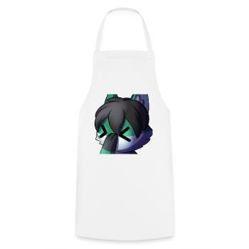 Facepalm - Tablier de cuisine - blanc - Devant - AI Model Male 185 dark (185cm)